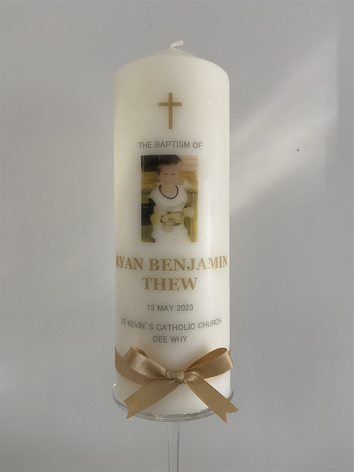 Personalised Memorial Candles Australia by Flame of Faith