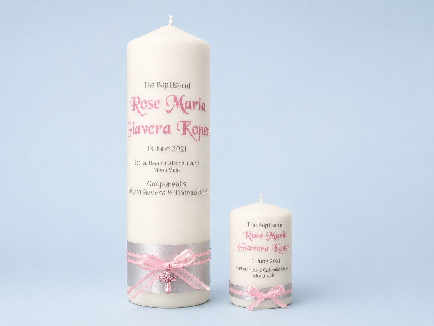 Personalised Candle Gallery Australia by Flame of Faith